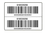 Preprinted Barcode Harsh Environment Labels (BCL-1790)
