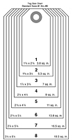 Luggage Tag Size Chart