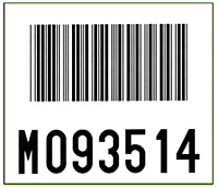 Preprinted Barcode Pallet Labels (BCL-1388)