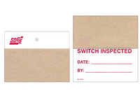 Self Laminating Plastic Inspection Tags