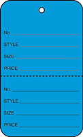 Price Tags (T-1 DK BLUE-NS)
