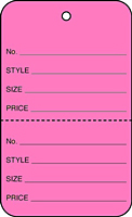 Price Tags (T-1 PINK-NS)
