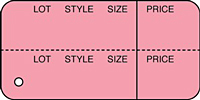 Price Tags (T-3 PINK-NS)