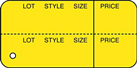 Price Tags (T-3 YELLOW-S)