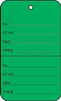 Price Tags (T-60 DK GREEN-NS)