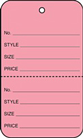 Price Tags (T-60 PINK-S)