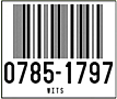 Preprinted Barcode Warehouse Labels (BCL-1385)