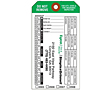 Fire Extinguisher Annual Inspectin Tags (FT-1481)