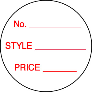 Price Stickers for Retail
