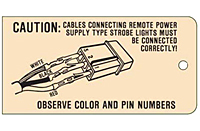 Custom Printed Caution Tags (CT-1411)