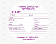 Custom Printed Labels on Rolls - Wire Reel (CL-1521)